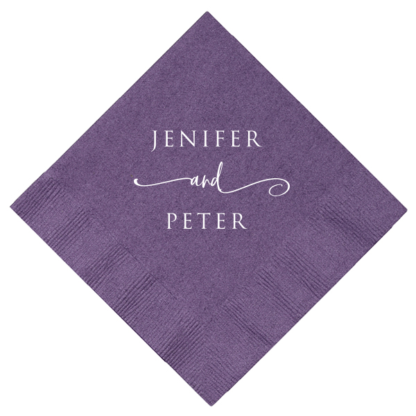 Elegant Swirl Napkin