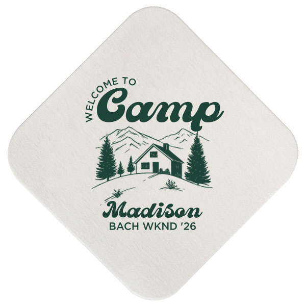 Welcome to Camp Bachelorette Coaster