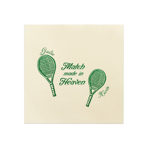 Match Made in Heaven Tennis Napkin