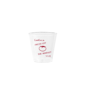 Fresh Off The Market Bachelorette Shot Glass