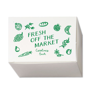 Fresh Off The Market Bachelorette Cake Box