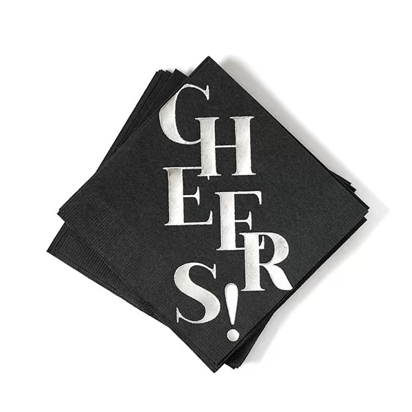 Cheers Cocktail Napkins - Pack of 20 or 50