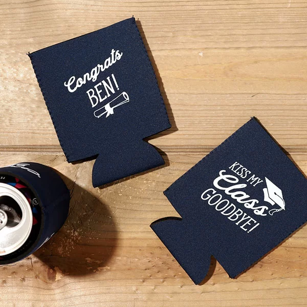 Kiss My Class Grad Can Cooler