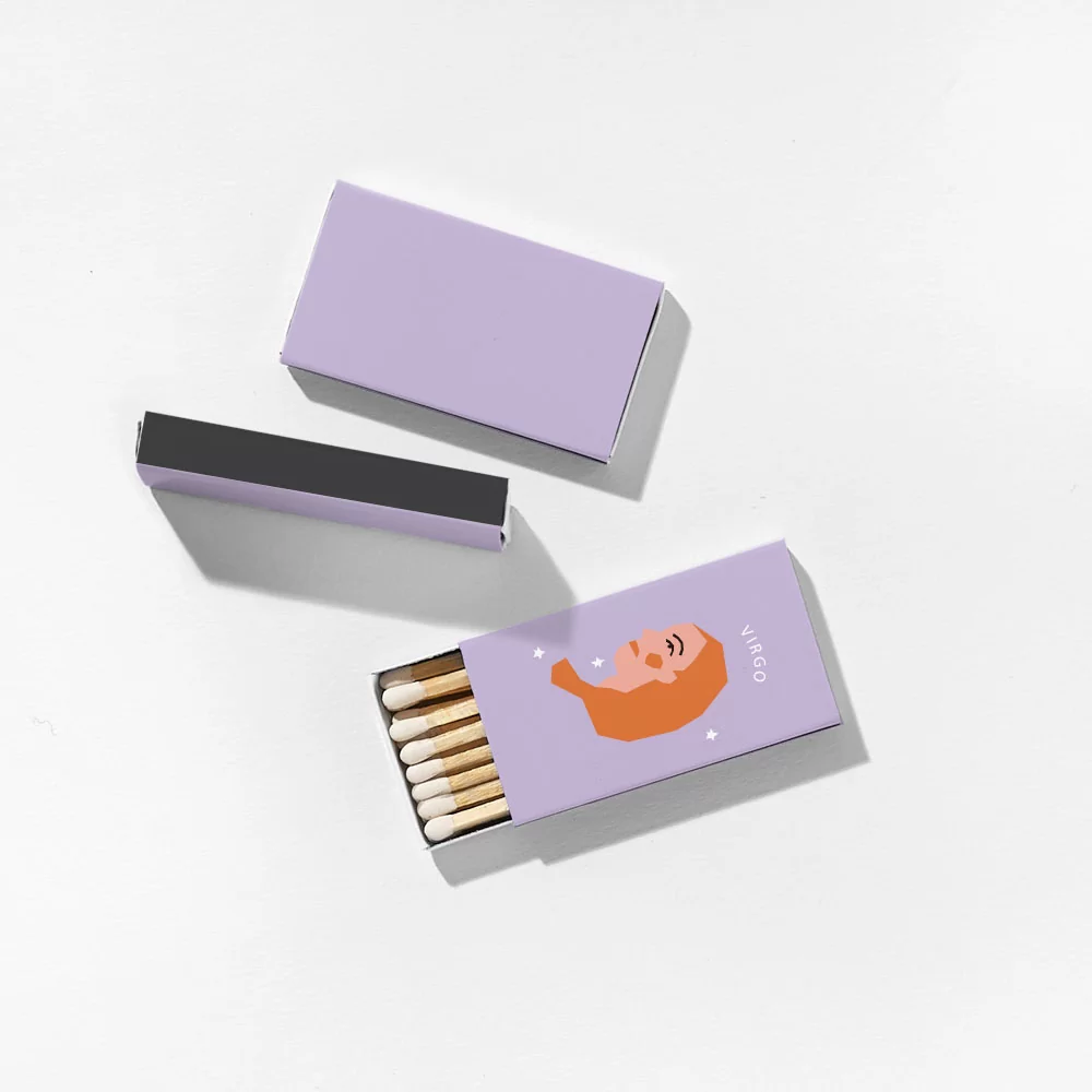 Color Pop Zodiac Matchboxes