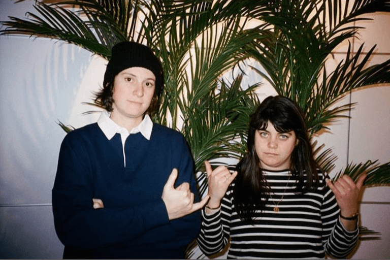 Lucy and Christina back in the day